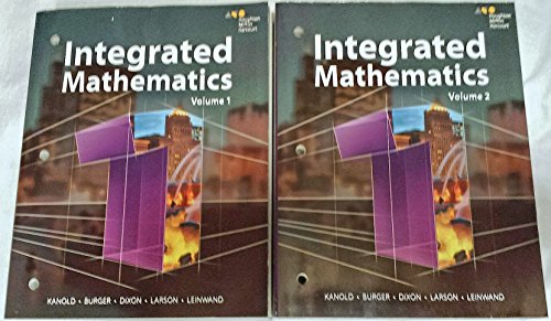 HMH Integrated Math 1 Interactive Student Edition Set