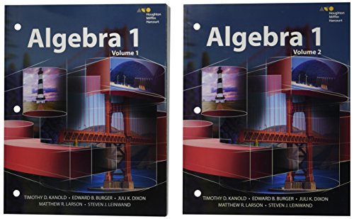 HMH Algebra 1 Interactive Student Edition Set