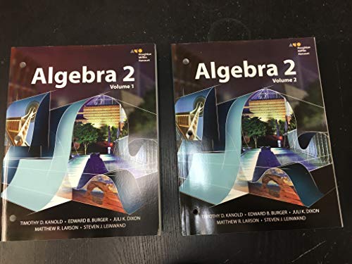 HMH Algebra 2 Interactive Student Edition Set