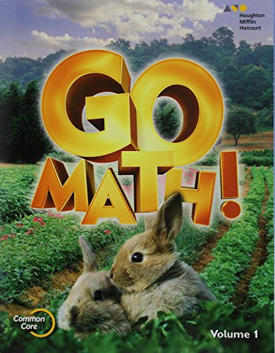 2015 Go Math! Student Edition Volume 1 Grade K