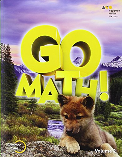 2015 Go Math! Student Edition Volume 2 Grade 1