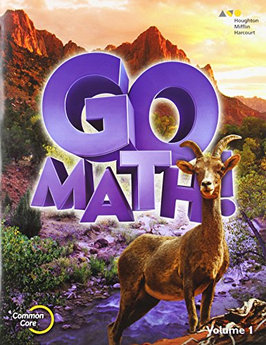 2015 Go Math! Student Edition Volume 1 Grade 6