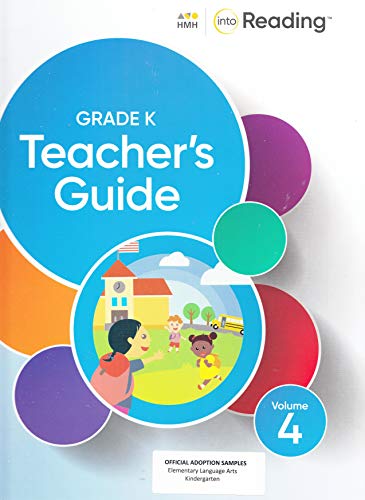 2020 Into Reading Teacher's Guide Volume 4 V1 Grade K