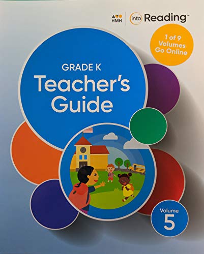 2020 Into Reading Teacher's Guide Volume 5 V1 Grade K
