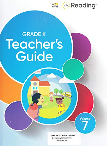 2020 Into Reading Teacher's Guide Volume 7 V1 Grade K