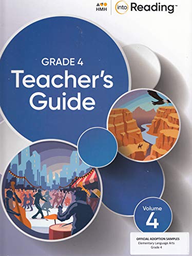 2020 Into Reading Teacher's Guide Volume 4 V1 Grade 4