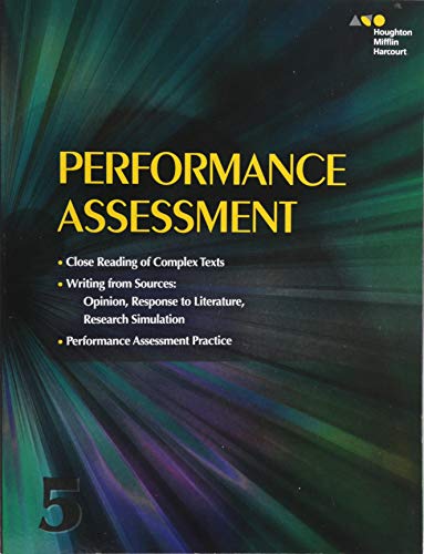 Journeys Performance Task Assessment Student Grade 5