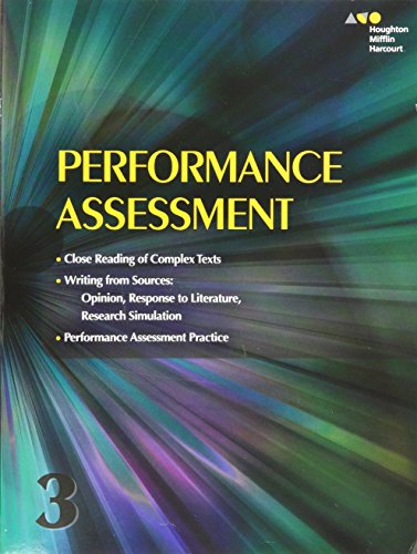 Journeys Performance Task Assessment Student Grade 3