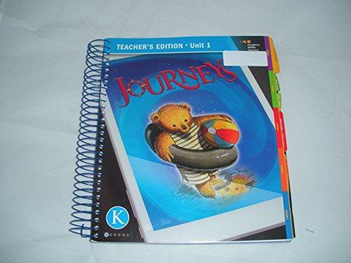 2017 Journeys Teacher Edition Volume 1 Grade K