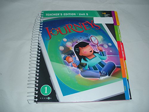 2017 Journeys Teacher Edition Volume 5 Grade 1
