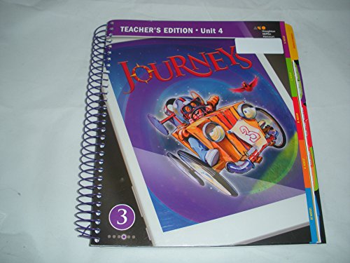 2017 Journeys Teacher Edition Volume 4 Grade 3