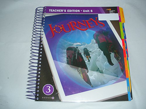 2017 Journeys Teacher Edition Volume 6 Grade 3