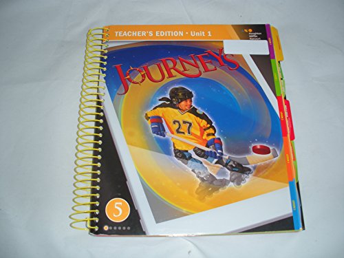2017 Journeys Teacher Edition Volume 1 Grade 5