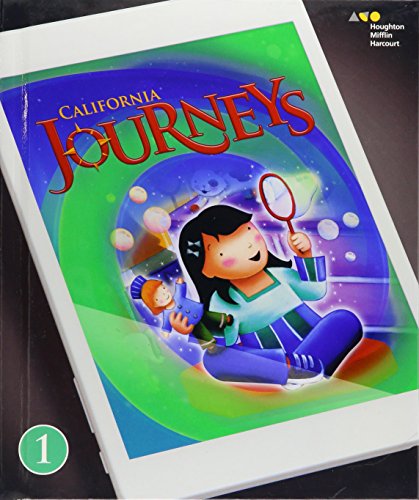 Journeys California Student Edition, Volume 5 Grade 1 2017