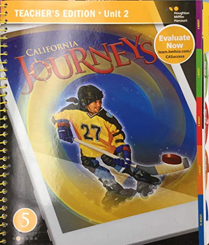 Journeys California Teacher's Edition, Volume 2 Grade 5 2017