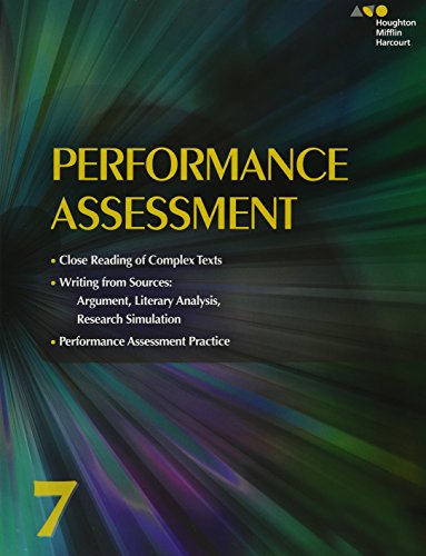 Collections Performance Assessment Student Edition Grade 7