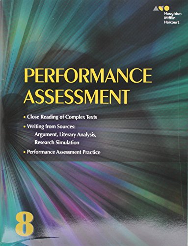 Collections Performance Assessment Student Edition Grade 8
