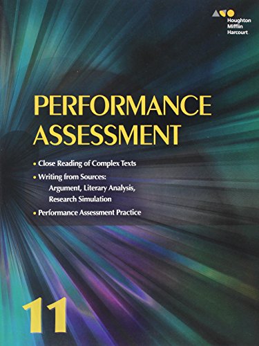 Collections Performance Assessment Student Edition Grade 11
