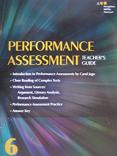 Collections Performance Assessment Teacher Edition Grade 6