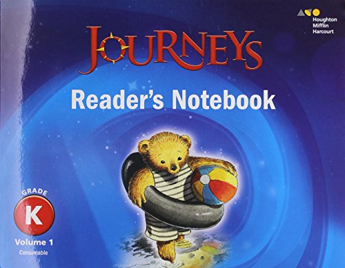 Journeys Reader's Notebook Volume 1 Grade K