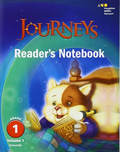 Journeys Reader's Notebook Volume 1 Grade 1