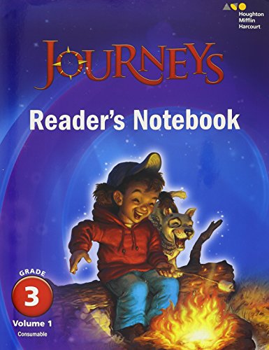 Journeys Reader's Notebook Volume 1 Grade 3