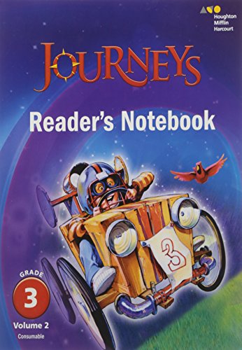 Journeys Reader's Notebook Volume 2 Grade 3