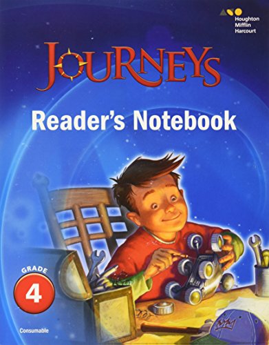 Journeys Reader's Notebook Grade 4