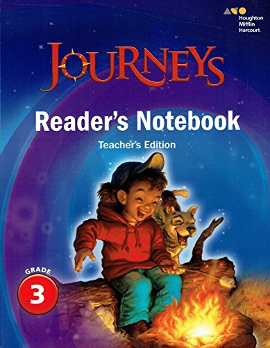Journeys Reader's Notebook Teacher Guide Grade 3
