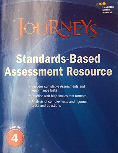 Journeys Standards-Based Assessment Resource Grade 4