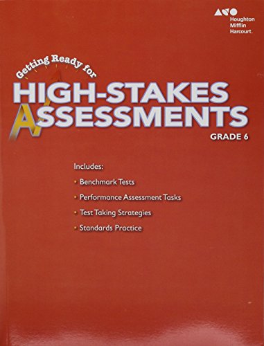 Go Math! Getting Ready for High Stakes Assessments Student Edition Grade 6