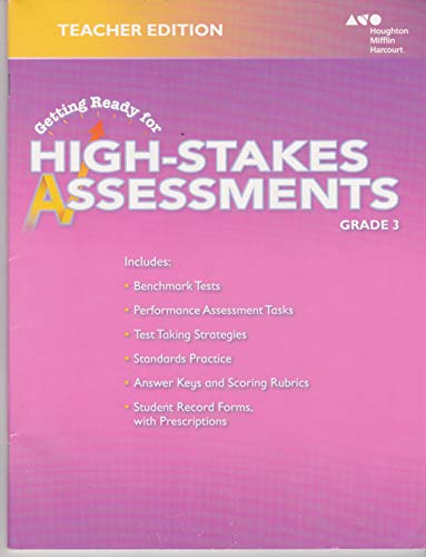 Go Math! Getting Ready for High Stakes Assessments Teacher Edition Grade 3