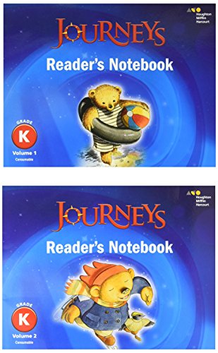 Journeys Reader's Notebook Consumable Collection Grade K