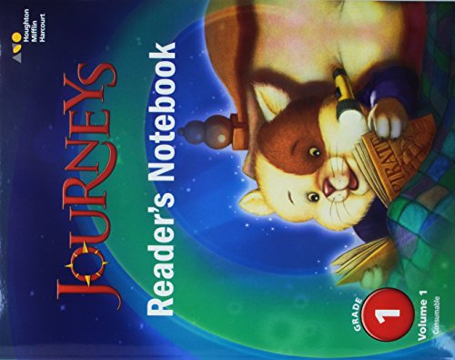 Journeys Reader's Notebook Consumable Collection Grade 1