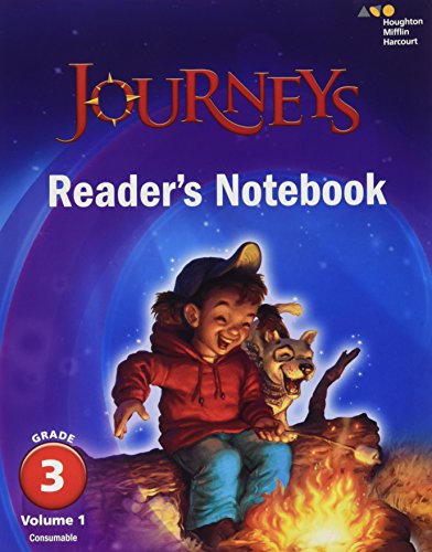 Journeys Reader's Notebook Consumable Collection Grade 3