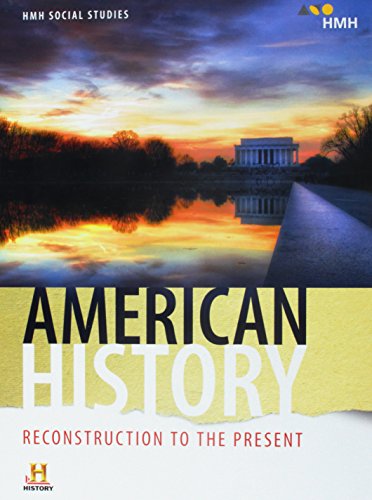 2018 American History: Reconstruction to the Present Student Edition