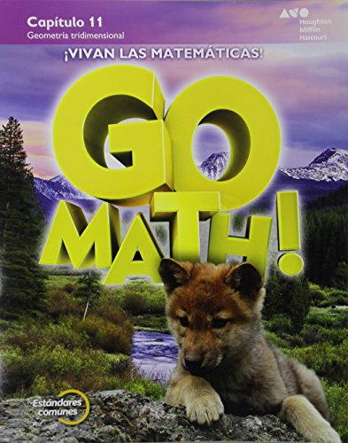 HMH GoMath! Spanish Student Edition Chapter 11 Grade 1 2015