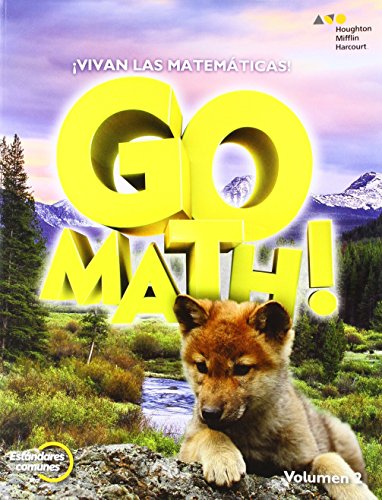 HMH GoMath! Spanish Student Edition Volume 2 Grade 1 2015