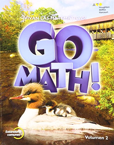 HMH GoMath! Spanish Student Edition Volume 2 Grade 2 2015