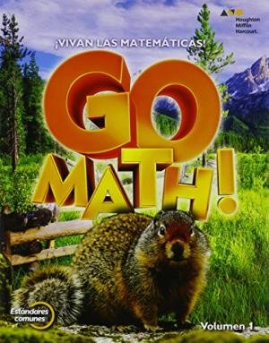HMH GoMath! Spanish Student Edition Volume 1 Grade 4 2015