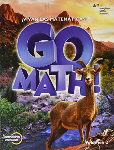 HMH GoMath! Spanish Student Edition Volume 2 Grade 6 2015