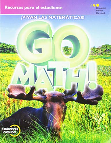 HMH GoMath! Spanish Student Resource Book Grade 3