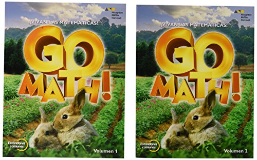 GoMath! Spanish Student Edition Set Grade K 2015