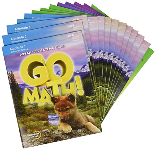 GoMath! Spanish Student Edition Multi Volume Bundle Grade 1 2015