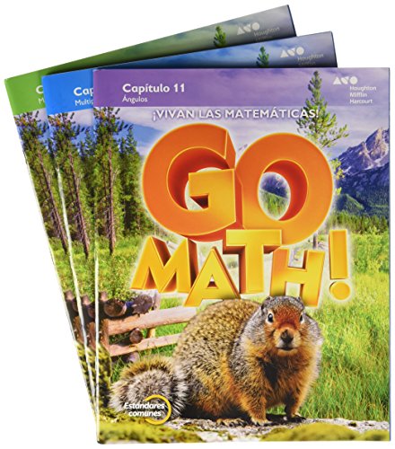 GoMath! Spanish Student Edition Multi Volume Bundle Grade 4 2015