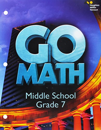 2016 Go Math! (StA) Student Interactive Worktext Grade 7