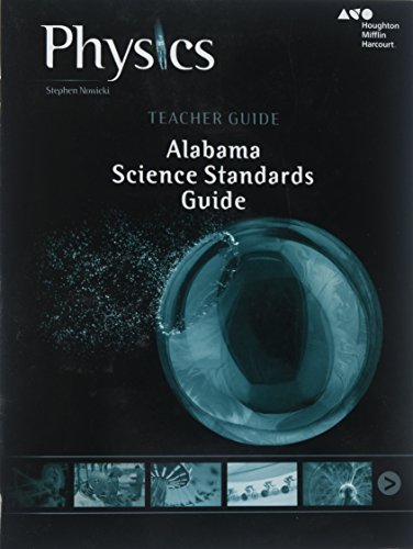 Houghton Mifflin Harcourt Physics Alabama Science Standards Guide