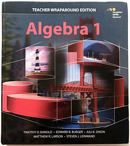 HMH Algebra 1 Teacher Edition Hardcover 2015