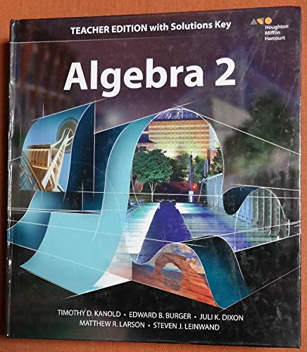 HMH Algebra 2 Teacher Edition Hardcover 2015