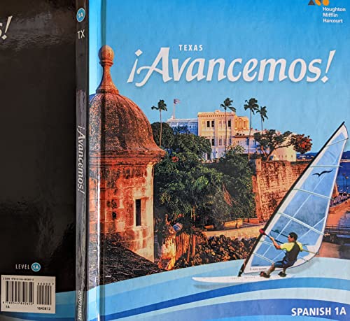 Â¡Avancemos! Texas Student Edition Level 1A 2018